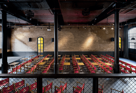 Sala principal Antigua Fábrica Estrella Damm